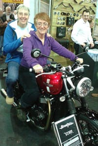 Vertically Challenged.Triumph