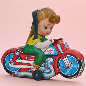 Lady biker, Haji Japan 1960's