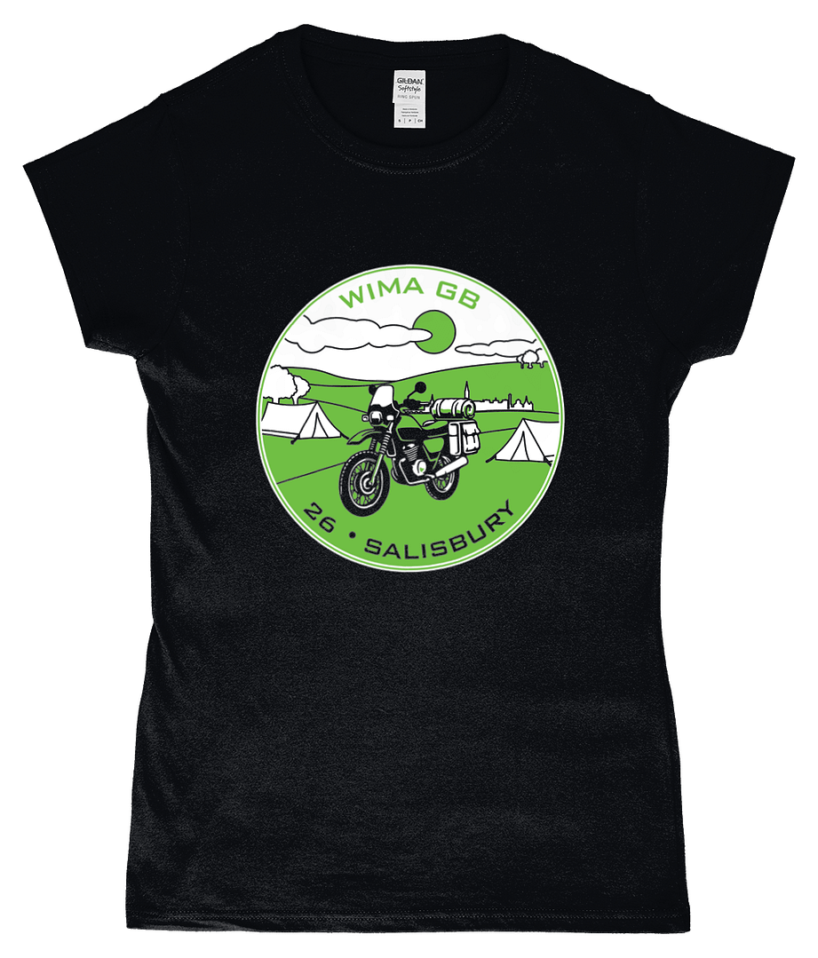 WIMA GB - Rally 26 - Ladies Fitted T-Shirt - Image 3
